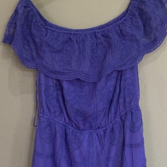 Altar'd state blue lace romper, size S.🌷 - Picture 6 of 12